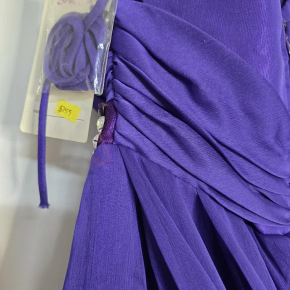 beach club dress LIGHT PURPLE CRYSTAL MAXI DRESS | CULT MIA